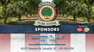 Sponsors Sahuarita Pecan Festival 2017