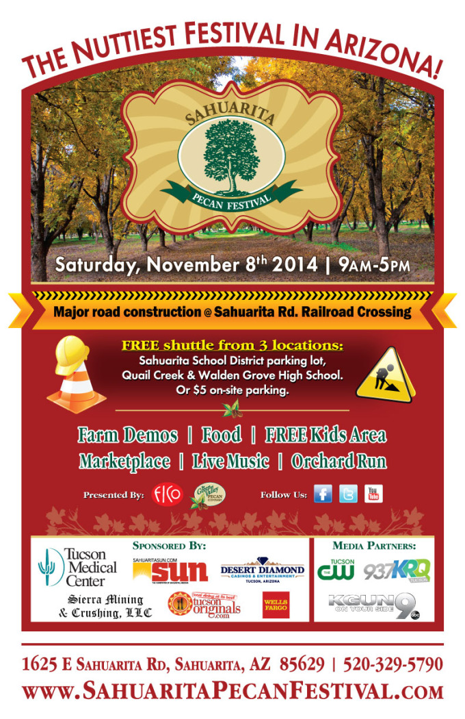 Sahuarita Pecan Festival Poster 2014